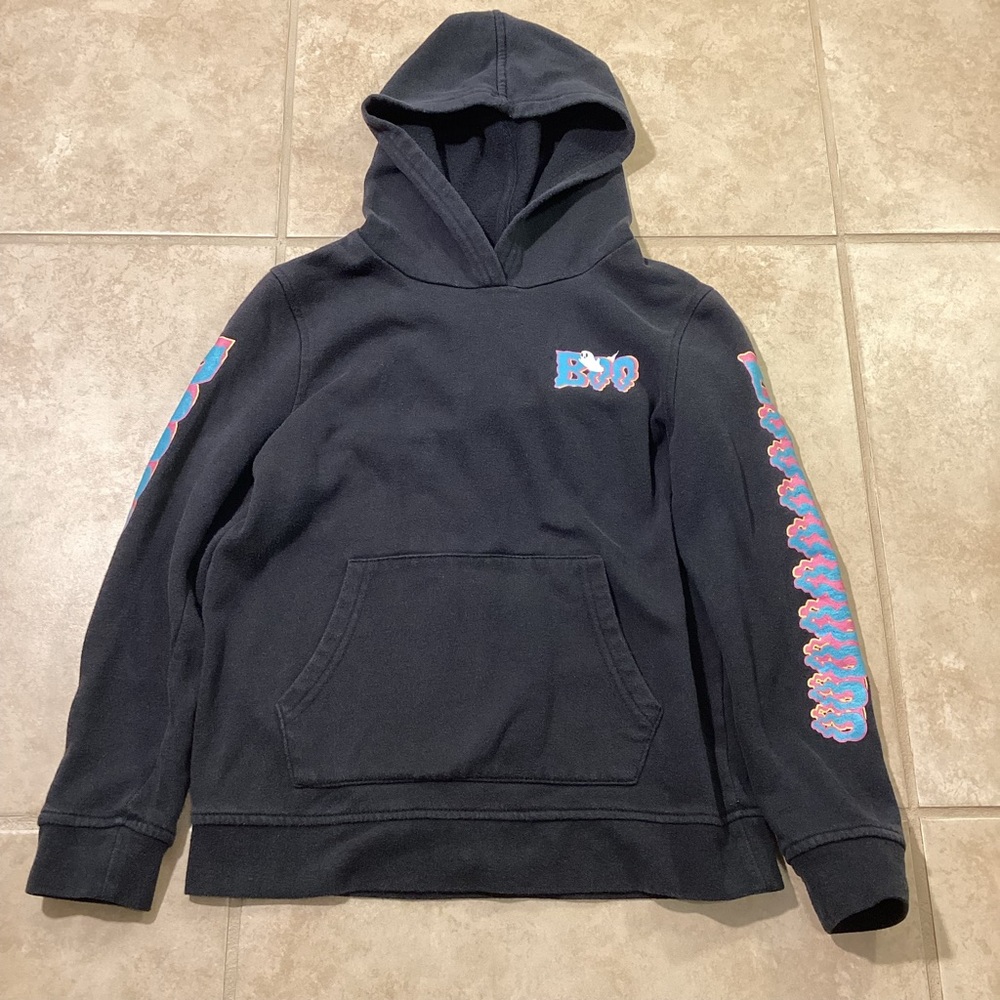 Art Class Black Hooded Pullover Sweatshirt Boo Boys Size Medium 8…